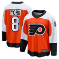 MATTH P.Flyers #8 Cam York Orange Home Breakaway Jerseys