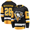MATTH P.Penguins #28 Parker Wotherspoon Black Home Breakaway Jerseys
