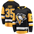 MATTH P.Penguins #35 Tristan Jarry Black Home Breakaway Player Jerseys