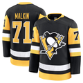 MATTH P.Penguins #71 Evgeni Malkin Black Home Premium Jerseys