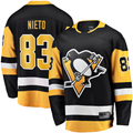MATTH P.Penguins #83 Matt Nieto Black Home Breakaway Jerseys