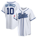 MATTH P.Phillies #10 J.T. Realmuto Player White 2026 World Classic Limited Stitched Jerseys
