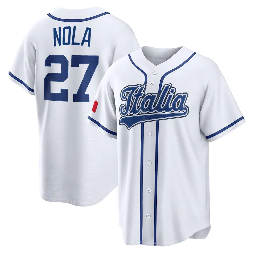 MATTH P.Phillies #27 Aaron Nola Player White 2026 World Classic Limited Stitched Jerseys