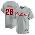 MATTH P.Phillies #28 Alec Bohm Player Gray Home Limited Stitched Jerseys