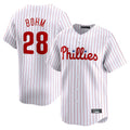 MATTH P.Phillies #28 Alec Bohm Player White Home Limited Stitched Jerseys