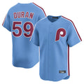 MATTH P.Phillies #59 Jhoan Duran Player Light Blue Home Game Stitched Jerseys