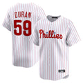 MATTH P.Phillies #59 Jhoan Duran Player White Home Limited Stitched Jerseys
