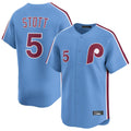 MATTH P.Phillies #5 Bryson Stott Player Light Blue Home Limited Stitched Jerseys