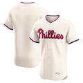 MATTH P.Phillies Blank Player Cream Home Limited Elite Stitched Jerseys