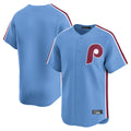 MATTH P.Phillies Blank Player Light Blue Game Stitched Jerseys