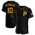 MATTH P.Pirates #10 Bryan Reynolds Player Black Alternate 2025 Home Limited Elite Stitched Jerseys