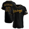 MATTH P.Pirates #10 Bryan Reynolds Player Black Home Limited Elite Stitched Jerseys