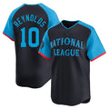 MATTH P.Pirates #10 Bryan Reynolds Player Navy National League All-Star Home Limited Stitched Jerseys