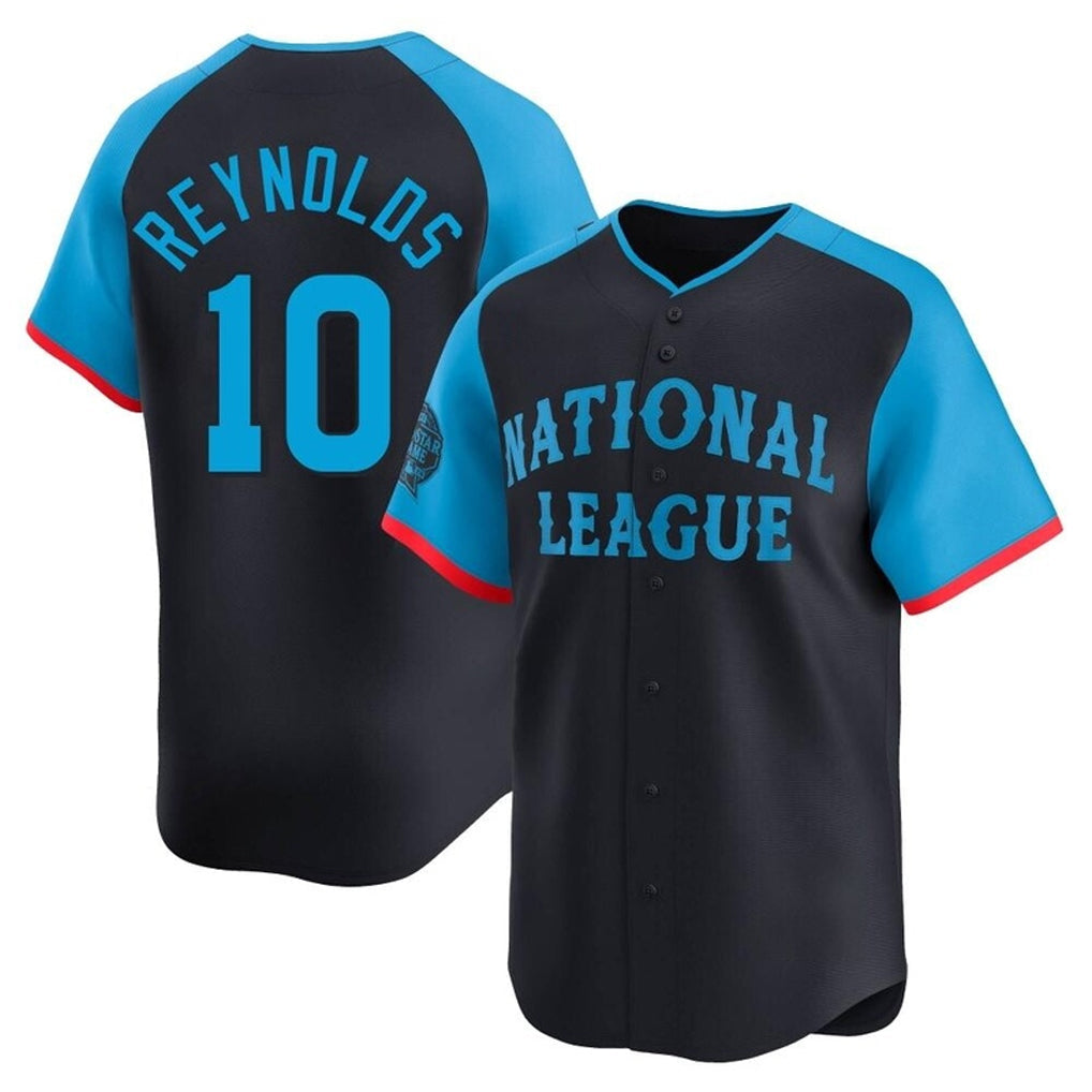 MATTH P.Pirates #10 Bryan Reynolds Player Navy National League All-Star Home Limited Stitched Jerseys