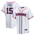 MATTH P.Pirates #15 Oneil Cruz Player White 2026 World Classic Home Limited Stitched Jerseys