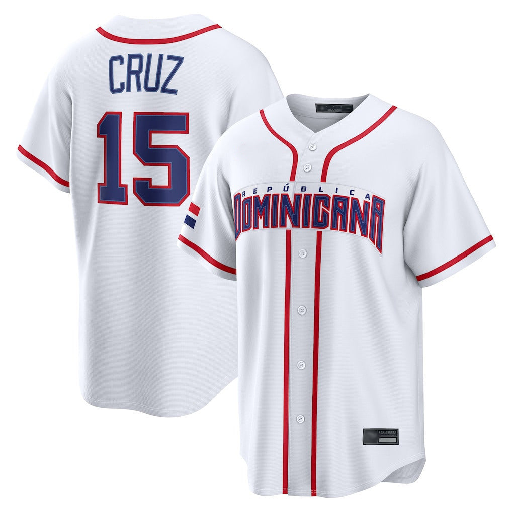 MATTH P.Pirates #15 Oneil Cruz Player White 2026 World Classic Home Limited Stitched Jerseys