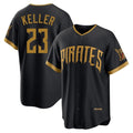 MATTH P.Pirates #23 Mitch Keller Player Black 2026 City Connect Home Game Stitched Jerseys