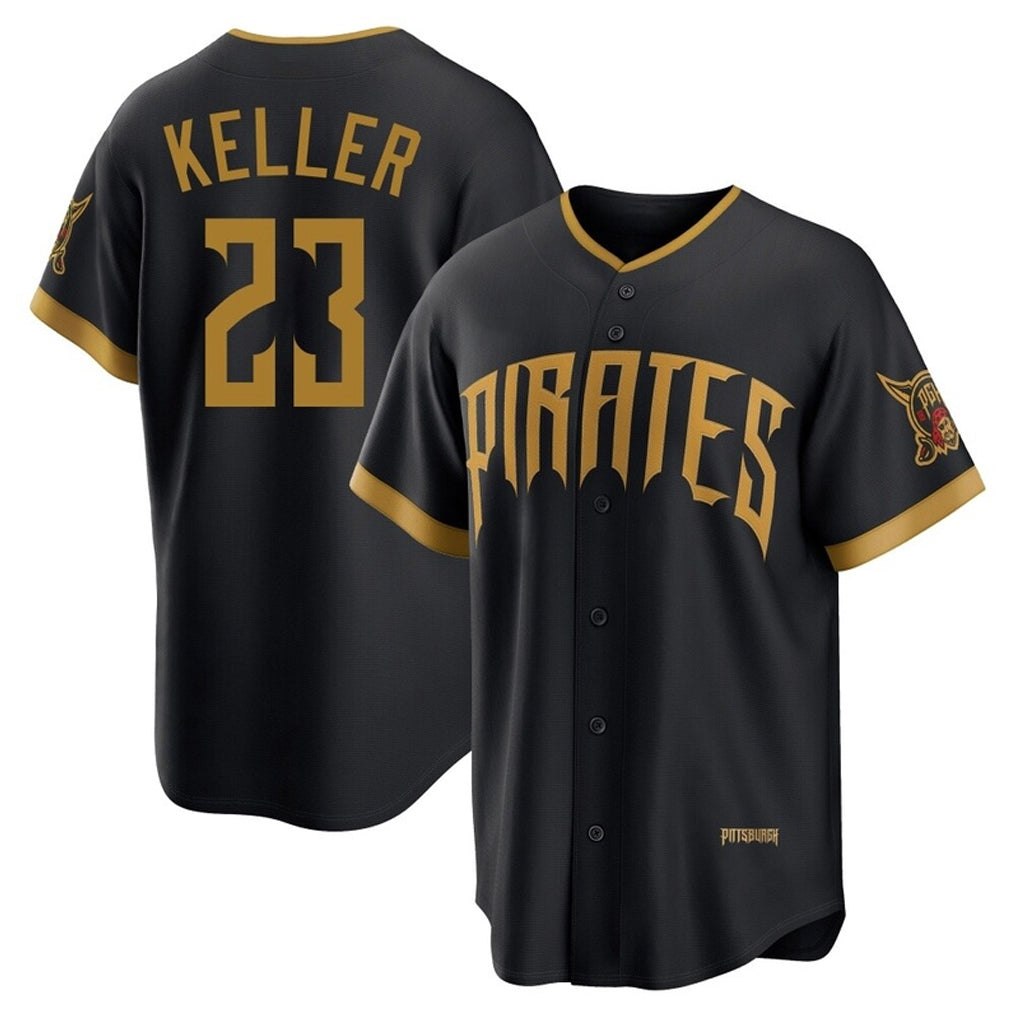 MATTH P.Pirates #23 Mitch Keller Player Black 2026 City Connect Home Game Stitched Jerseys