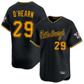 MATTH P.Pirates #29 Ryan O'Hearn Player Black Alt Home Limited Stitched Jerseys