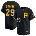 MATTH P.Pirates #29 Ryan O'Hearn Player Black Alternate Limited Game Stitched Jerseys