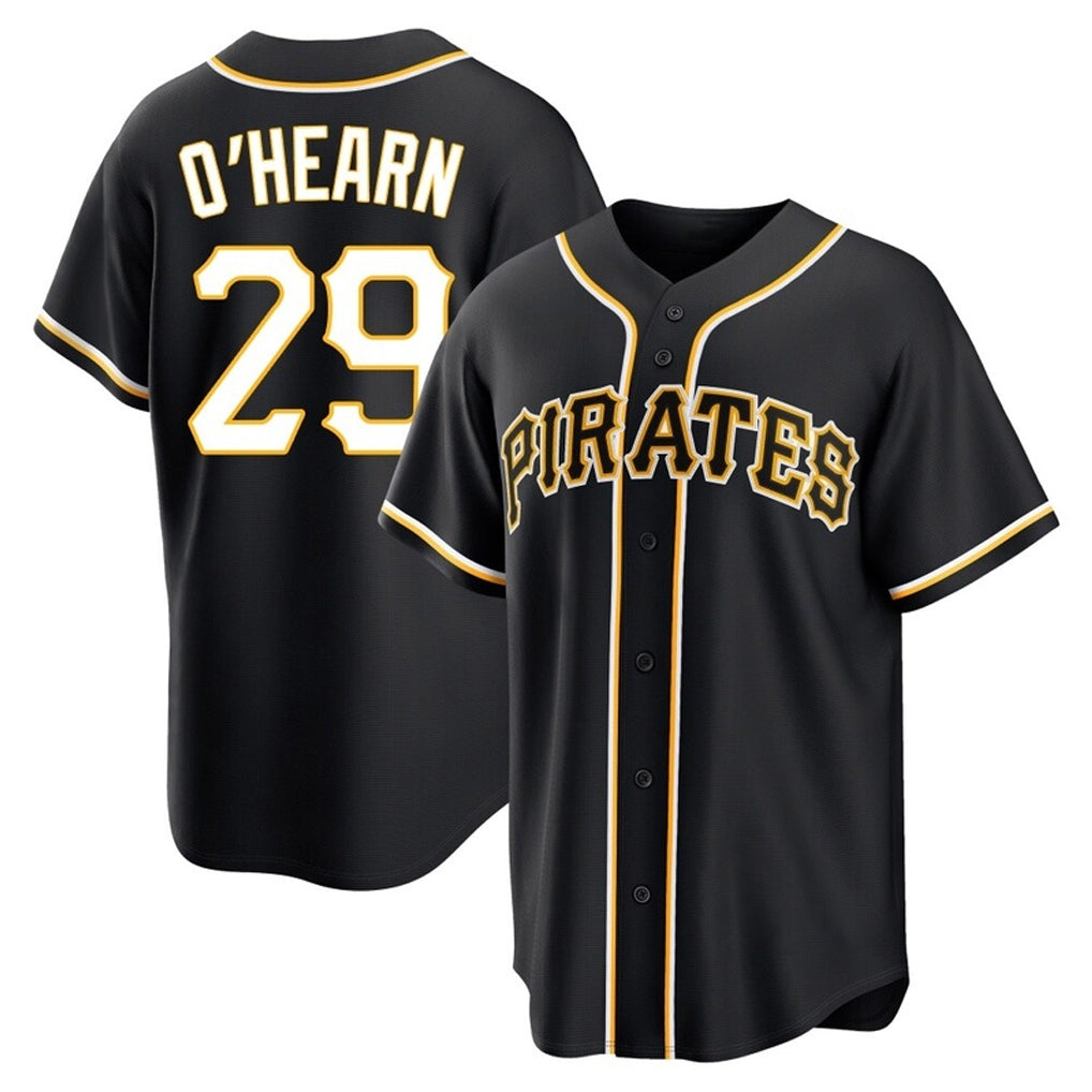 MATTH P.Pirates #29 Ryan O?¡®Hearn Player Black Fashion Out Home Game Stitched Jerseys