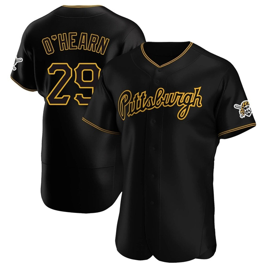 MATTH P.Pirates #29 Ryan O?¡®Hearn Player Black Home Limited Elite Stitched Jerseys