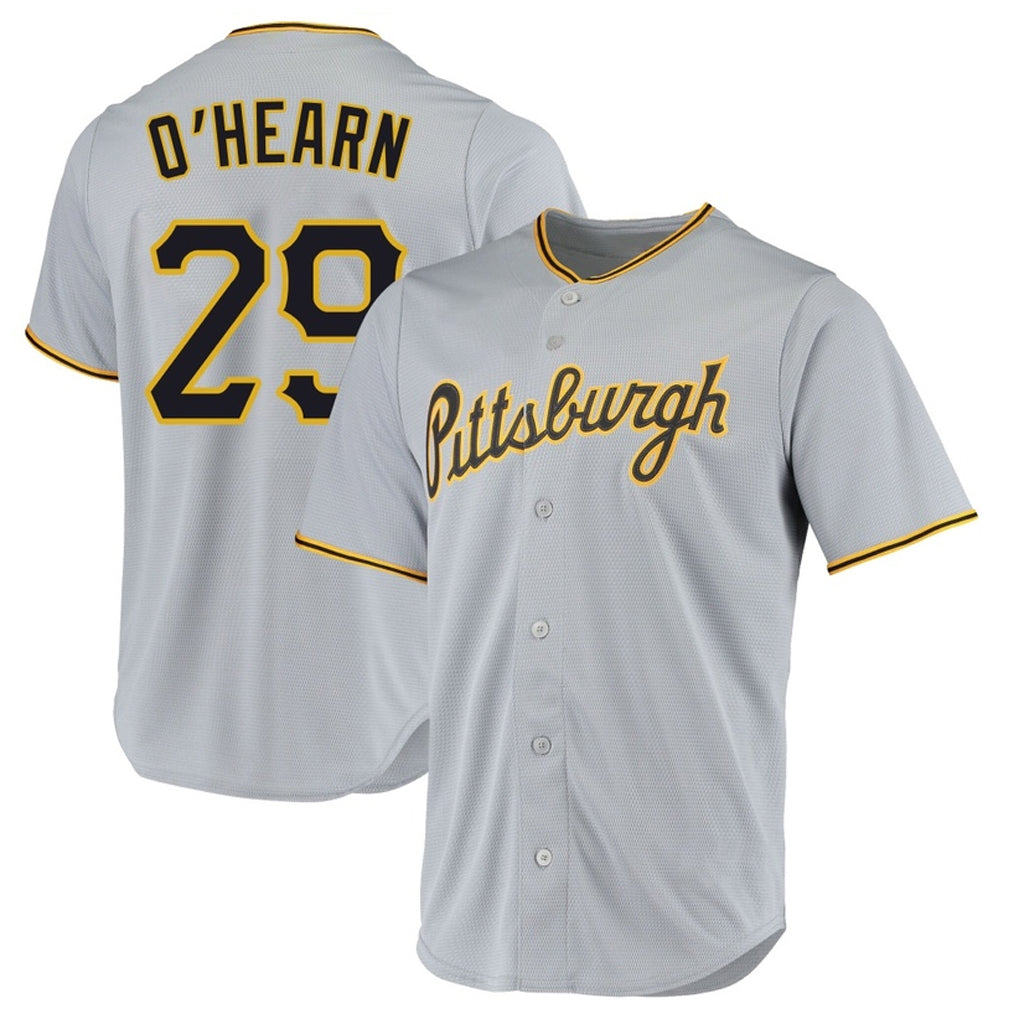 MATTH P.Pirates #29 Ryan O?¡®Hearn Player Gray Road Home Game Stitched Jerseys