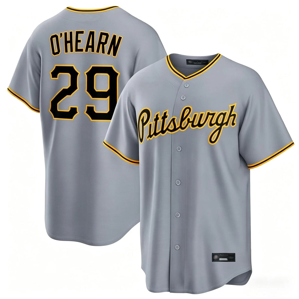 MATTH P.Pirates #29 Ryan O?¡®Hearn Player Gray Road Home Limited Game Stitched Jerseys