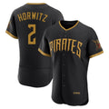 MATTH P.Pirates #2 Spencer Horwitz Player Black 2026 City Connect Home Limited Elite Stitched Jerseys