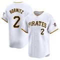MATTH P.Pirates #2 Spencer Horwitz Player White Home Limited Stitched Jerseys