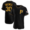 MATTH P.Pirates #30 Paul Skenes Player Black Alternate 2025 Home Limited Elite Stitched Jerseys