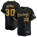 MATTH P.Pirates #30 Paul Skenes Player Black Home Limited Stitched Jerseys