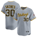 MATTH P.Pirates #30 Paul Skenes Player Gray Road Home Limited Stitched Jerseys