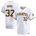 MATTH P.Pirates #32 Henry Davis Player White Home Limited Stitched Jerseys