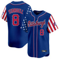 MATTH P.Pirates #8 Willie Stargell Player Royal 2025 Independence Day Vapor Premier Limited Stitched Jerseys