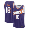 MATTH P.Suns #18 Koa Peat Fanatics Purple Fast Break Jerseys - Icon Edition