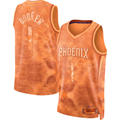 MATTH P.Suns #1 Devin Booker Orange Select Series Swingman Jerseys
