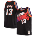MATTH P.Sunss #13 Steve Nash Mitchell & Ness Black 1996-1997 Big & Tall Hardwood Classics Swingman Jerseys