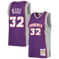 MATTH P.Sunss #32 Jason Kidd Mitchell & Ness Purple Big & Tall Hardwood Classics 2000-2001 Swingman Jerseys