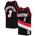 MATTH PT.Blazers #3 Damon Stoudamire Mitchell & Ness Black 1999-2000 Hardwood Classics Swingman Jerseys