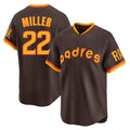 MATTH S.Diego Padres #22 Mason Miller Player Brown Home Cooperstown Collection Replica Game Stitched Jerseys