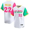 MATTH S.Diego Padres #22 Mason Miller Player White City Connect Home Limited Stitched Jerseys