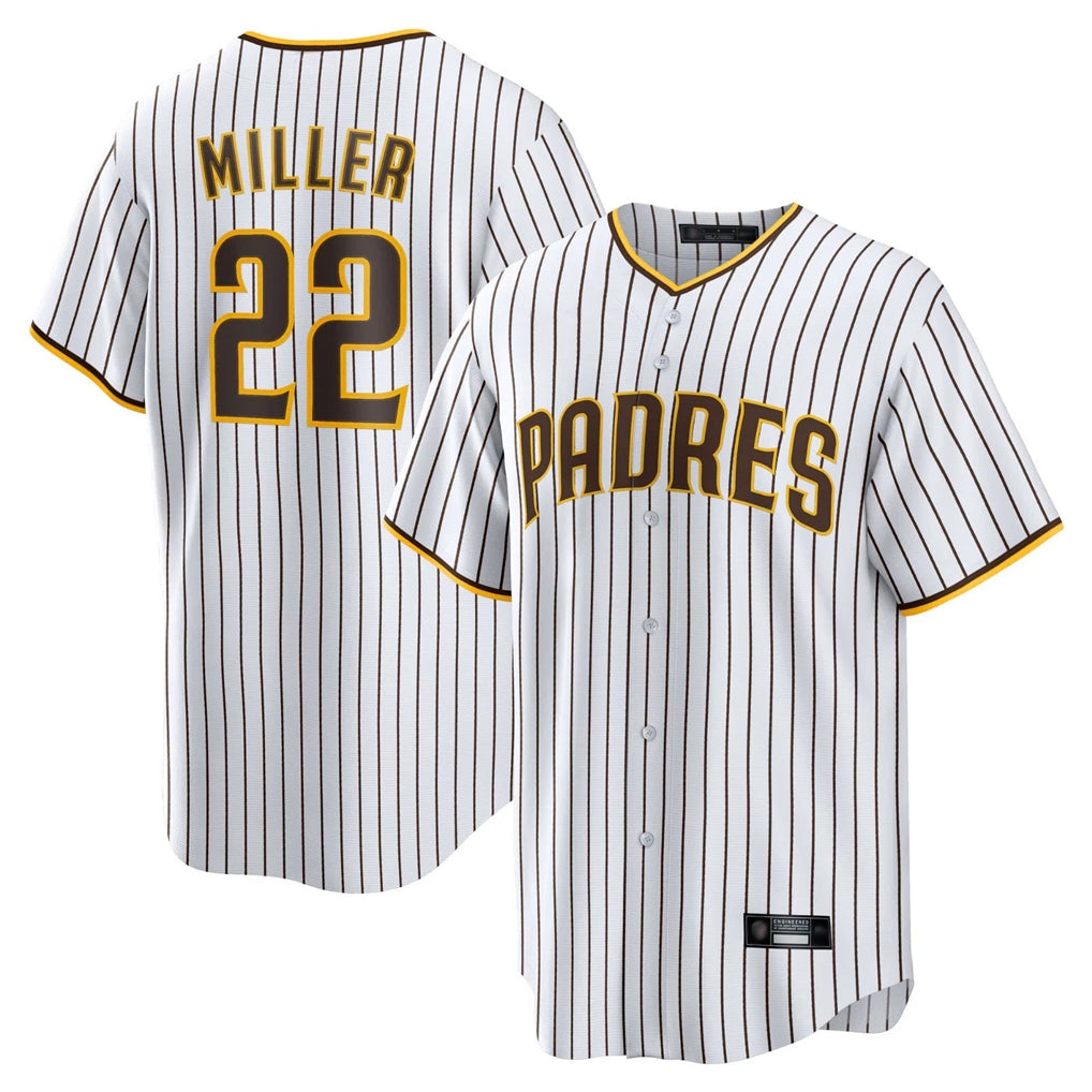 MATTH S.Diego Padres #22 Mason Miller Player White Home Limited Game Stitched Jerseys