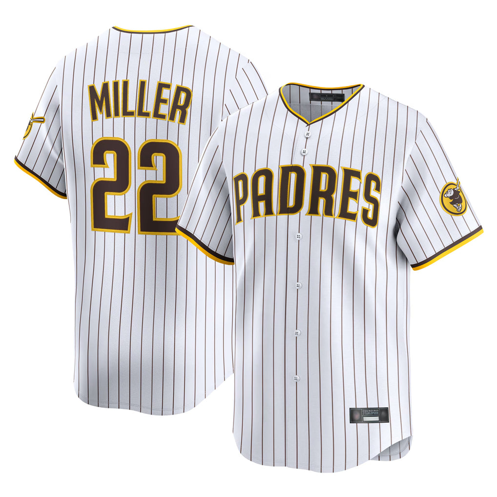 MATTH S.Diego Padres #22 Mason Miller Player White Home Limited Stitched Jerseys