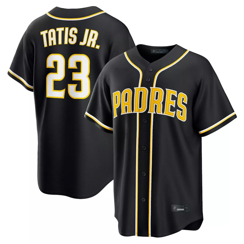 MATTH S.Diego Padres #23 Fernando Tatis Jr Player Black 2026 Fashion Home Stitched Jerseys
