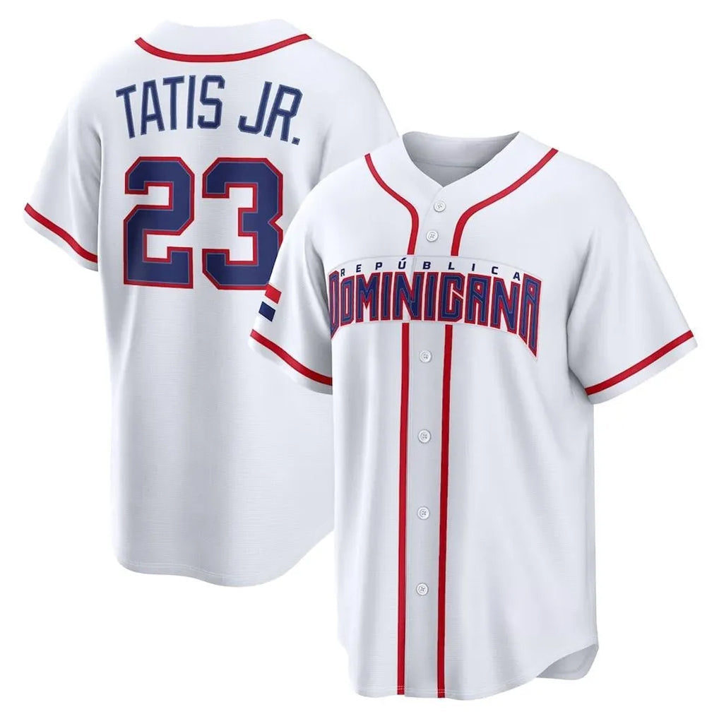 MATTH S.Diego Padres #23 Fernando Tatis Jr Player White 2026 World Classic Home Limited Stitched Jerseys