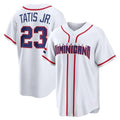 MATTH S.Diego Padres #23 Fernando Tatis Jr Player White 2026 World Classic Home Limited Stitched Jerseys
