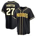 MATTH S.Diego Padres #27 Nick Pivetta Player Black 2026 Fashion Home Stitched Jerseys