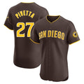 MATTH S.Diego Padres #27 Nick Pivetta Player Brown Home Limited Elite Stitched Jerseys