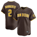 MATTH S.Diego Padres #2 Xander Bogaerts Player Brown Home Limited Stitched Jerseys